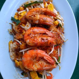 ผัดไทยกุ้งสด (พิเศษ)