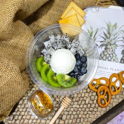 กีวี่+บลูเบอร์รี่+แก้วมังกรขาว+กรีกโยเกิร์ต65g.