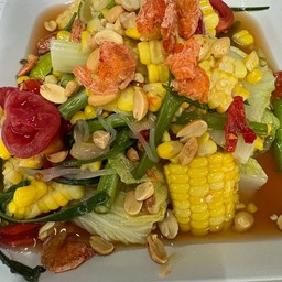 ตำข้าวโพด เส้นเล็ก