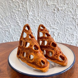 วาฟเฟิลชาไทย (2ชิ้น)