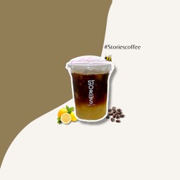 (Soda) Black Cof.Hny lemon (กาแฟ) (เลม่อนน้ำผึ้ง) (โซดา)