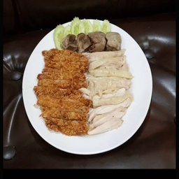 ไก่สับ รวมมิตร จานเล็ก
