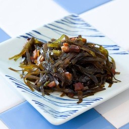 (409) ผัดสาหร่ายคอมบุ