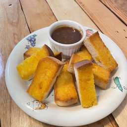 ปังกรอบ ซอสคาราเมล