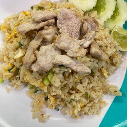 [นโมกะเพราถาด] - ข้าวผัดหมู