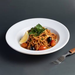 พาสต้าซอสมะเขือสไตล์ฝรั่งเศส