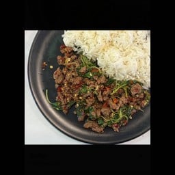 กะเพราเนื้อสับ