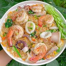 ข้าวผัดกุ้ง,ปลาหมึก,ทะเล(กลาง)