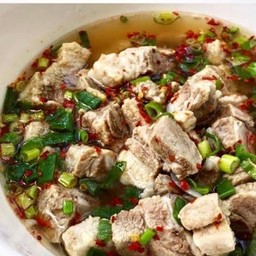 ต้มแซ่บกระดูกอ่อนหมู