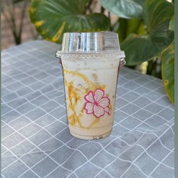 นมสดคาราเมล (เย็น)