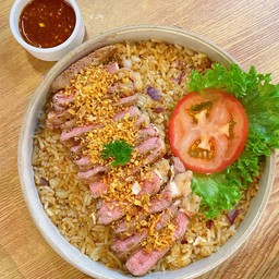 ข้าวผัดมันเนื้อ