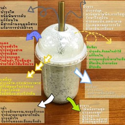 ถั่วปั่น 5 สี (ไม่ใส่นม) หวานปกติ