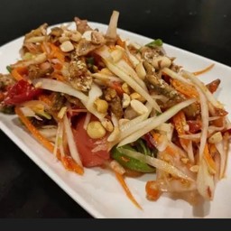 ตำไทย ปลากรอบ