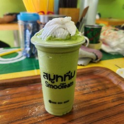 มะพร้าวนมปั่นชาเขียว