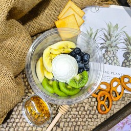 กล้วยหอม+กีวี่+บลูเบอร์รี่+กรีกโยเกิร์ต65g.