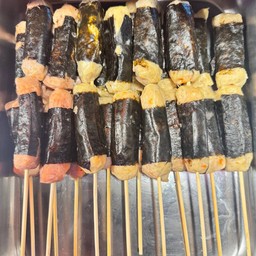 หมูเด้งพันสาหร่าย