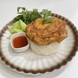 ข้าวไข่เจียวหมูสับ