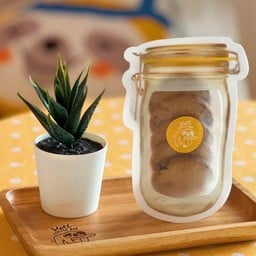 5 Pcs Crunchy Oat Cookies in Mini Jar Bag - Berry Delight (45g)