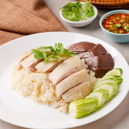ข้าวมันไก่ต้ม