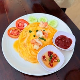 ข้าวไข่ข้นกุ้ง