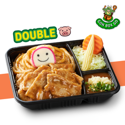 S16 GON BOX อูด้งดับเบิ้ลหมูนุ่มซอส BBQ ต้นตำรับ