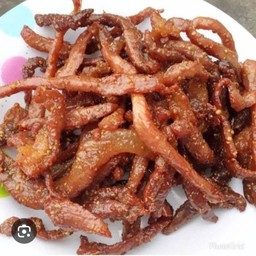 หมูแดดเดียวทอด