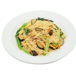 ผัดหมี่ฮ่องกงมังสวิรัติ (ใหญ่)