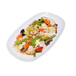 ผัดผักรวมมังสวิรัติ