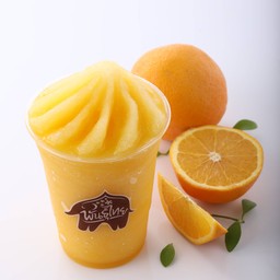 น้ำส้มปั่น (FrappeOrangeSmoothie)