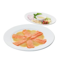 แซลมอนแช่น้ำปลา