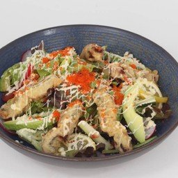 Unagi Tempura Salad