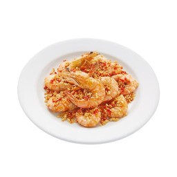 กุ้งผัดพริกเกลือ