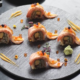 Salmon Saikyo Lava Roll