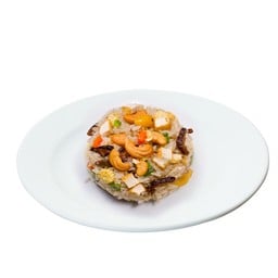 ข้าวผัดมังสวิรัติ