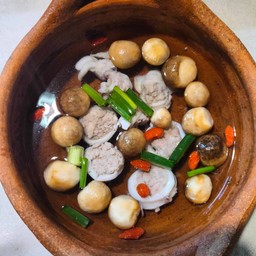 แกงจืดปลาหมึกยัดไส้