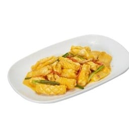 หมึกผัดไข่เค็ม