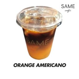 Orange Americano กาแฟน้ำส้ม (คั้นสดใหม่)
