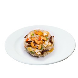 ข้าวผัดมังสวิรัติ