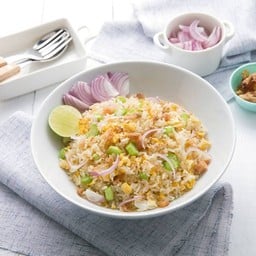 ข้าวผัดคะน้าปลาเค็ม (ใหญ่)