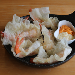 Crispy Prawn Tempura เทมปุระกุ้งแป้งญวน