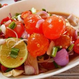 ยำไข่แดงเค็ม