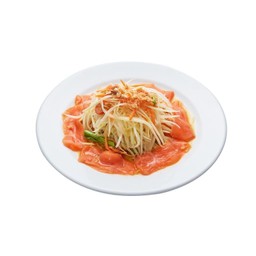 ส้มตำแซลมอน