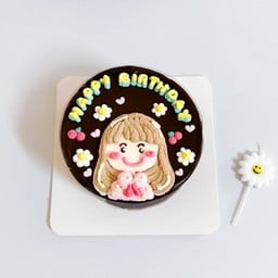 girl chocolate