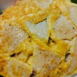 ไข่เจียวหมูยอ