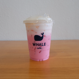 นมชมพูเย็น Ice Pink milk