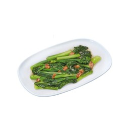 คะน้าฮ่องกงผัดปลาเค็ม