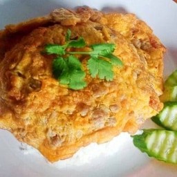 ข้าวไข่เจียวหมูสับ