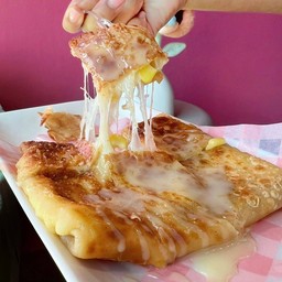 โรตีชีส + ข้าวโพด