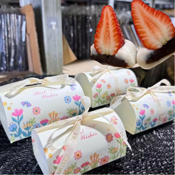 ไดฟุกุ2ชิ้น กล่องกระดาษโบว์ (โชว์สตรอว์)