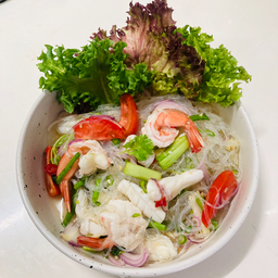 ยำวุ้นเส้น Spicy  glass noodle salad